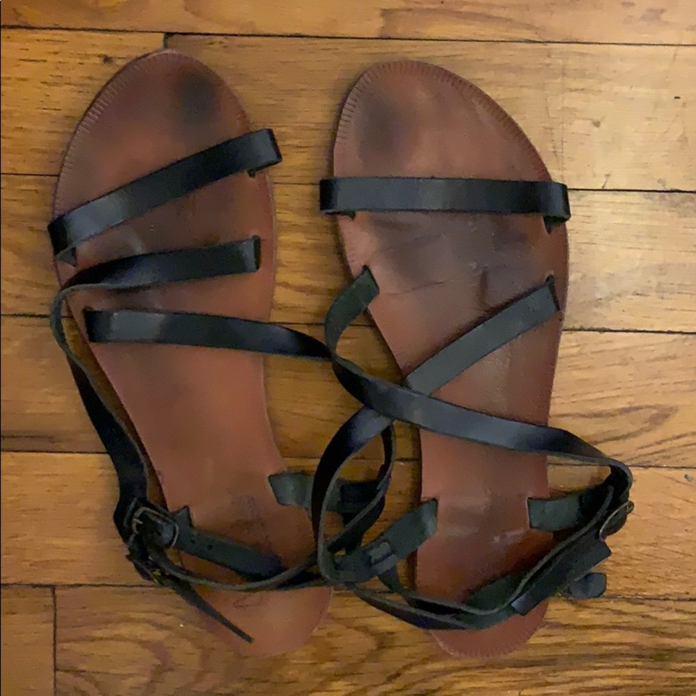 Joke Black strappy sandals size 38